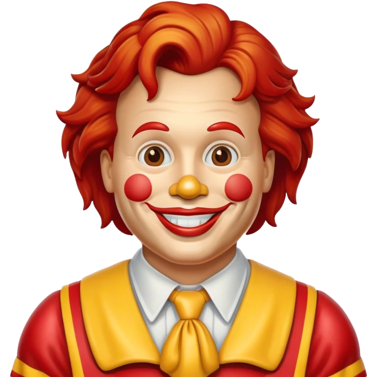 Ronald McDonald emoji
