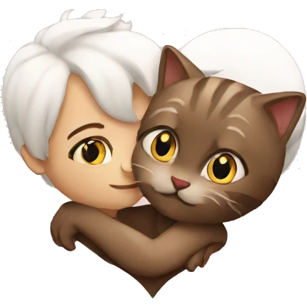 Lovers that are cats emoji