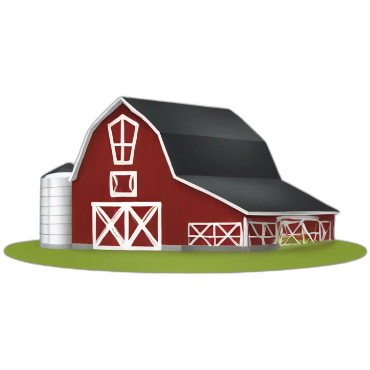 dairy barn emoji