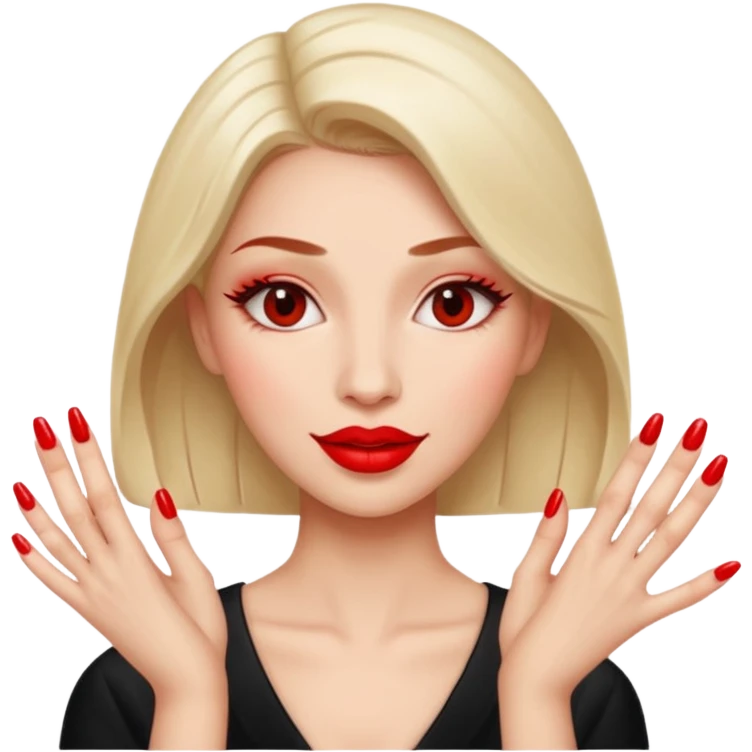 👁️🫦👁️💅💁🏼‍♀️ aguicheuse  emoji