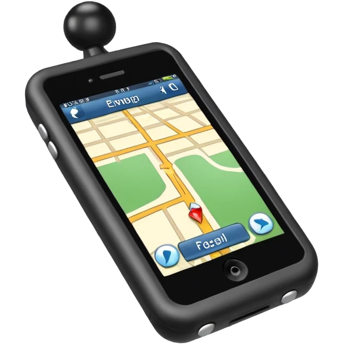 handheld gps emoji