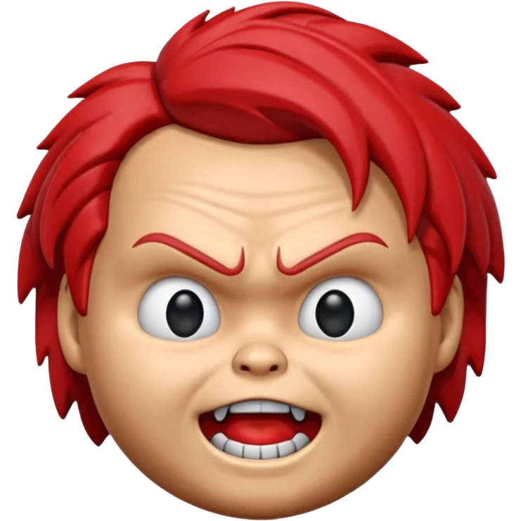 Un emojin de chuky emoji