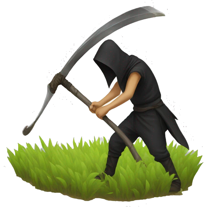 Scythe emoji