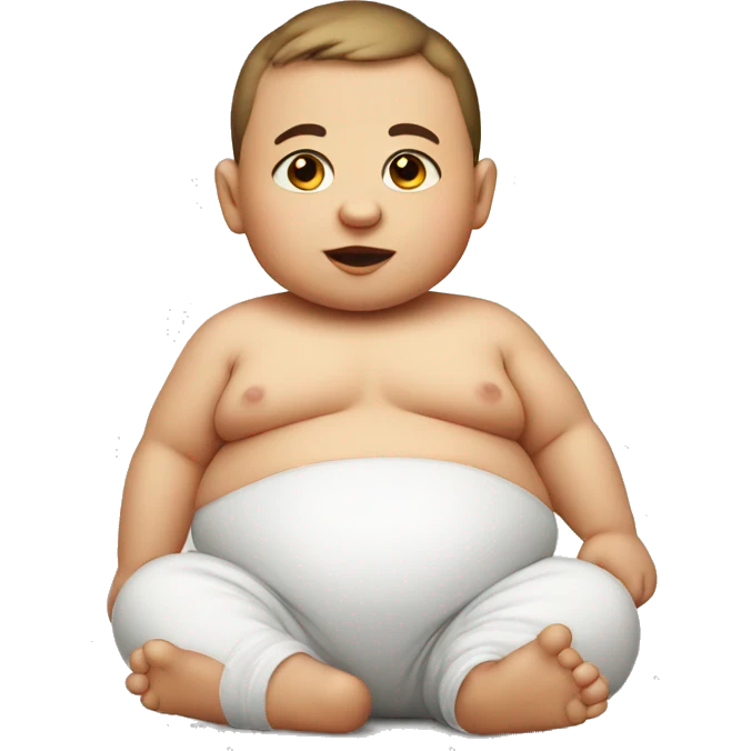 fat baby emoji