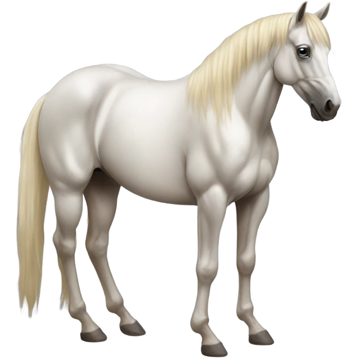 Horse with human feet emoji