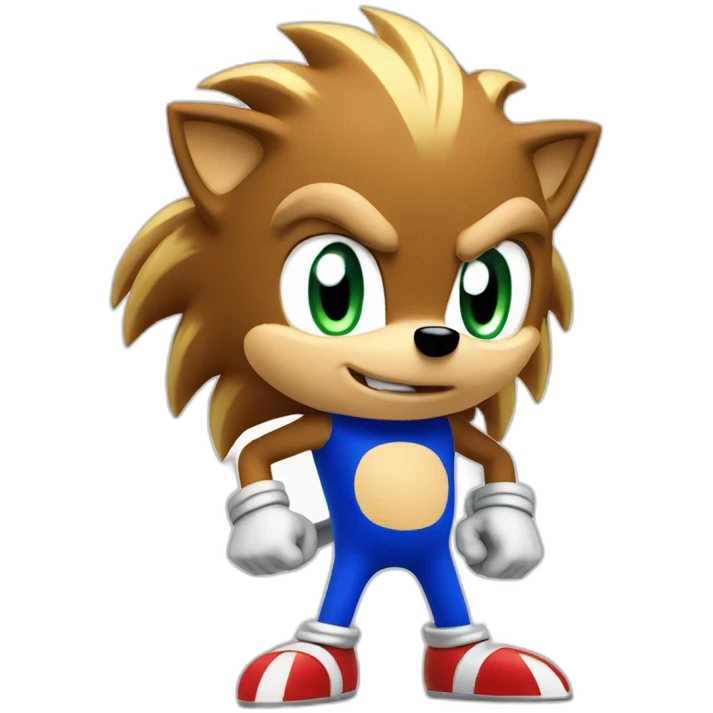Sonic the gedgehog emoji