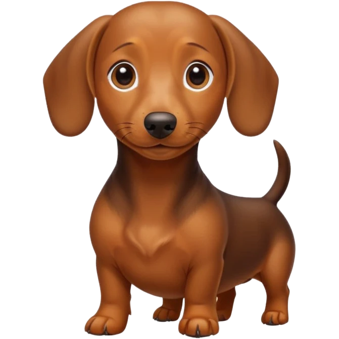 perro salchicha  emoji