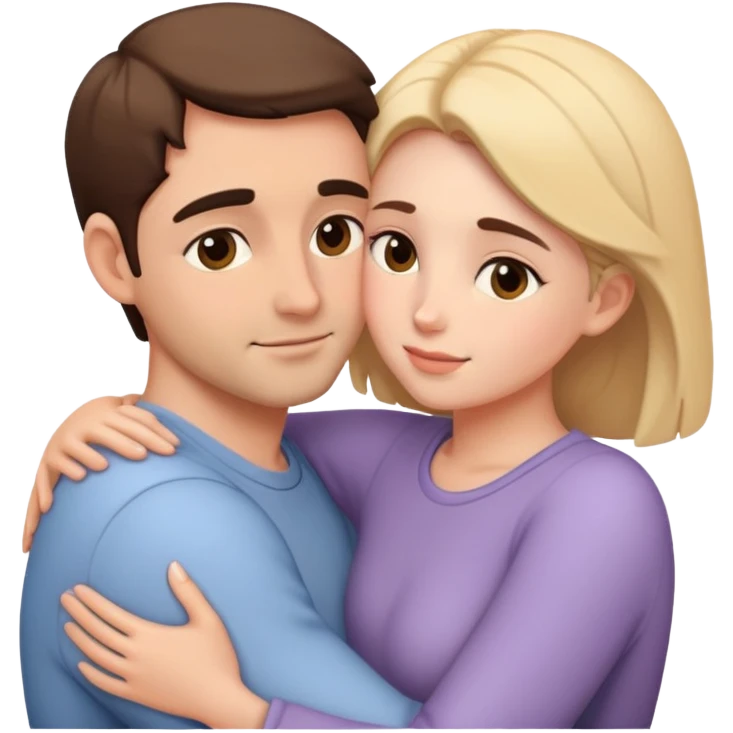 intimate moment between lovers emoji