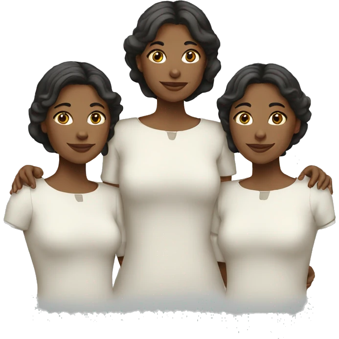 three-sisters-white emoji