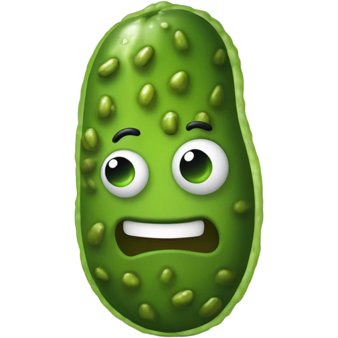Pickle butt emoji