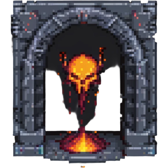 Minecraft Nether portal emoji