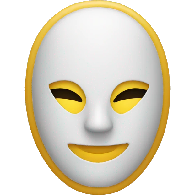 masked face emoji
