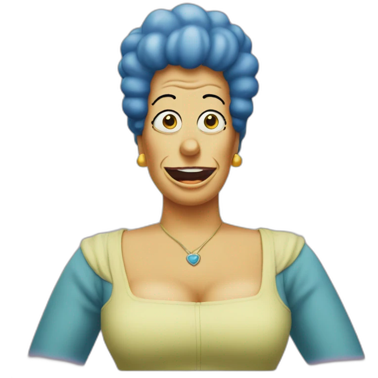 Marge Simpson emoji