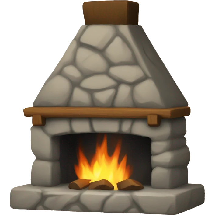 camp fireplace emoji