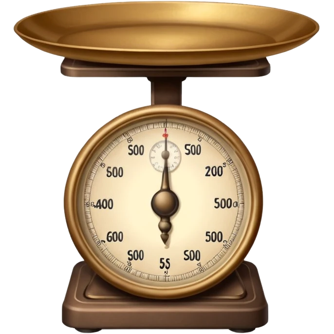 Make a weighing scale in law school emoji symbol in color brown emoji