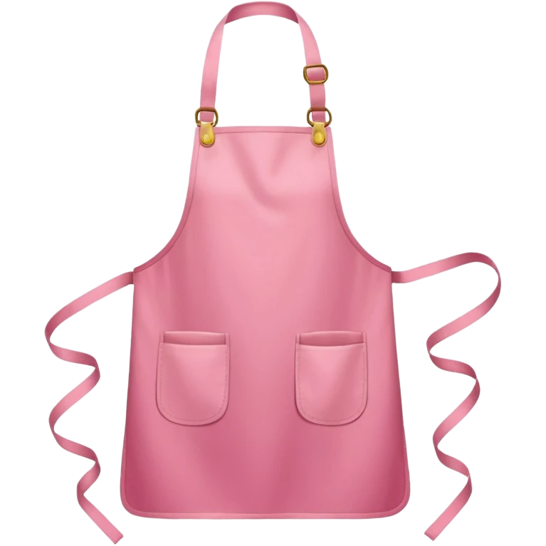 pink apron emoji