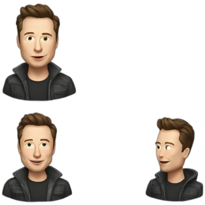 Creame un emoji de elon musk emoji