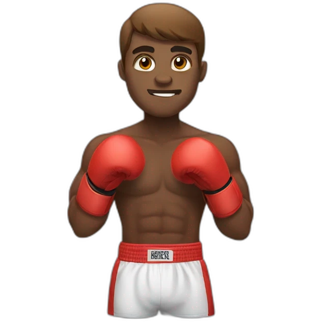 boxer emoji