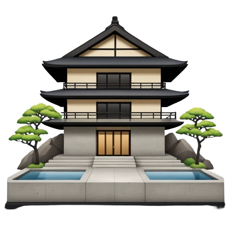 japan house moder emoji