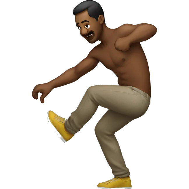Man twerking emoji