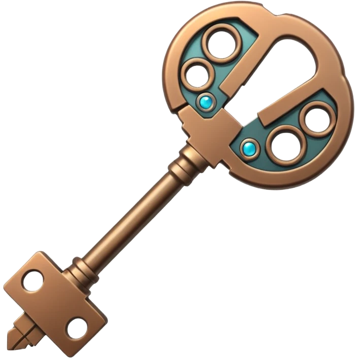 ccyber bronze key emoji