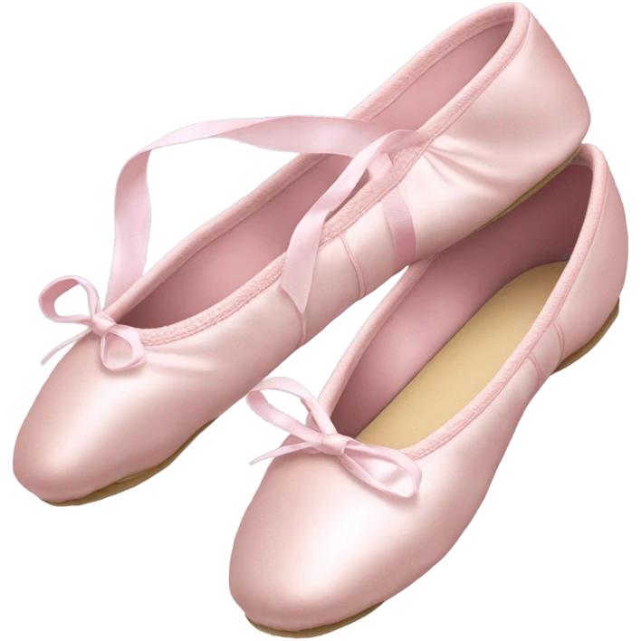 pastel pink ballet shoes emoji