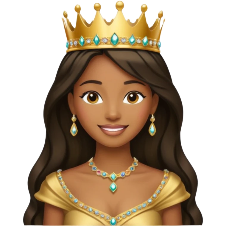 princesa negra emoji