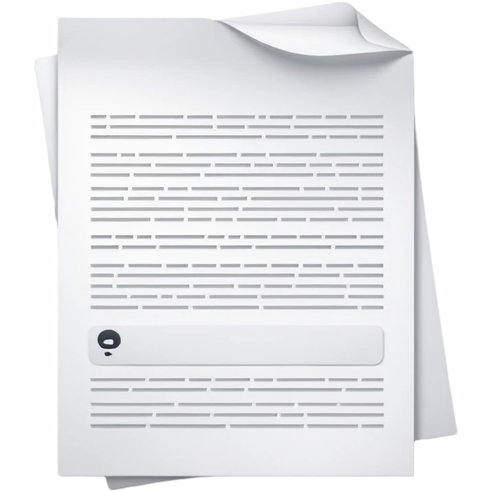 Paper report emoji