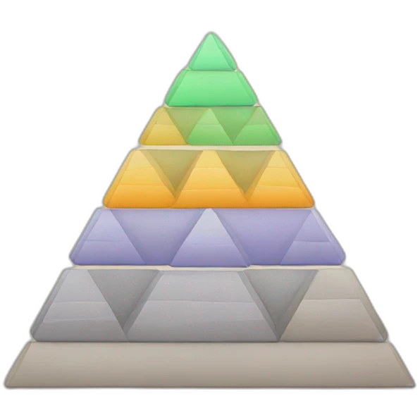 hierarchy pyramid emoji