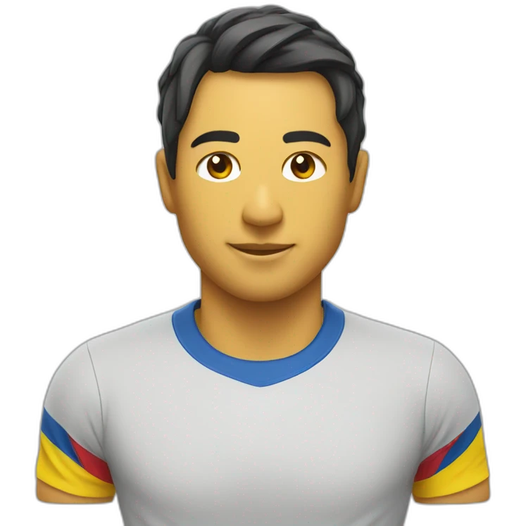 t-shirt sport from ecuador emoji