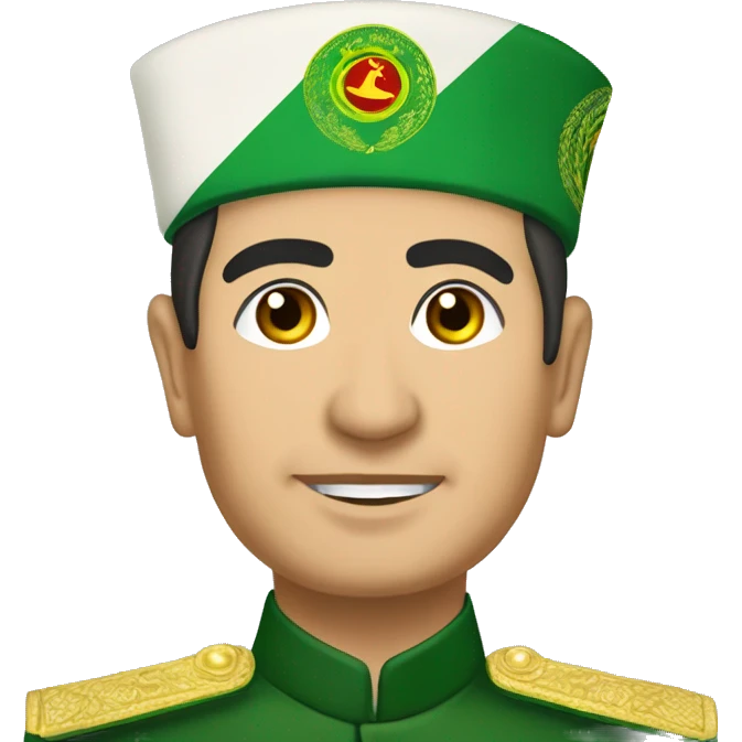 Saparmurat Niyazov president Turkmenistan emoji
