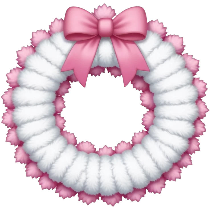 white and pink christmas reef with no green emoji