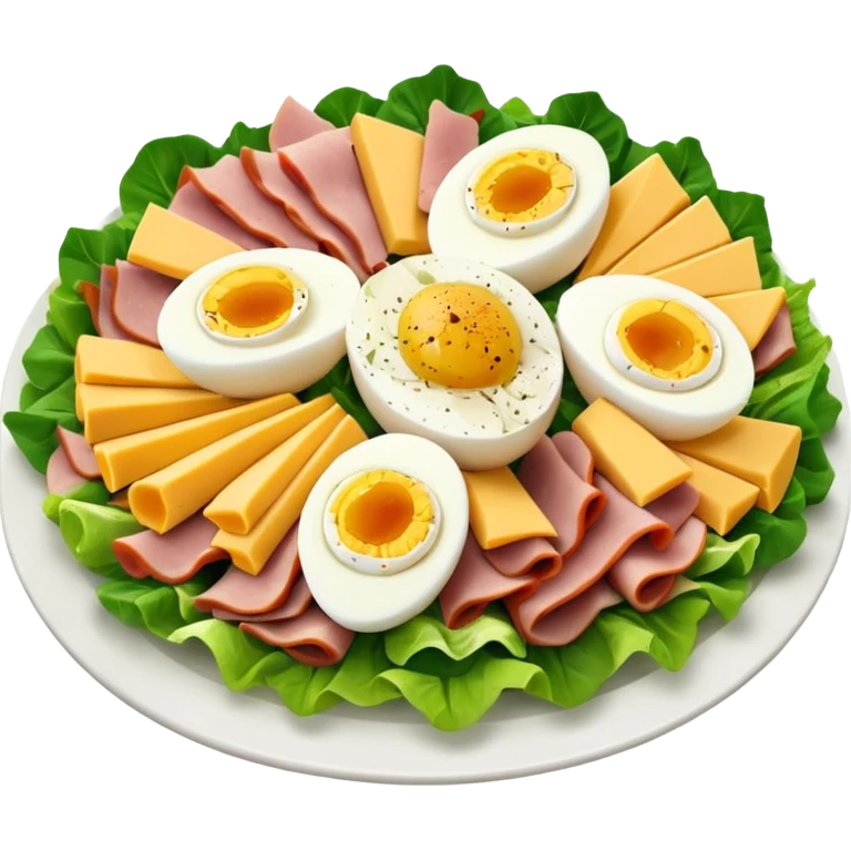 Chef salad with no tomatoes emoji