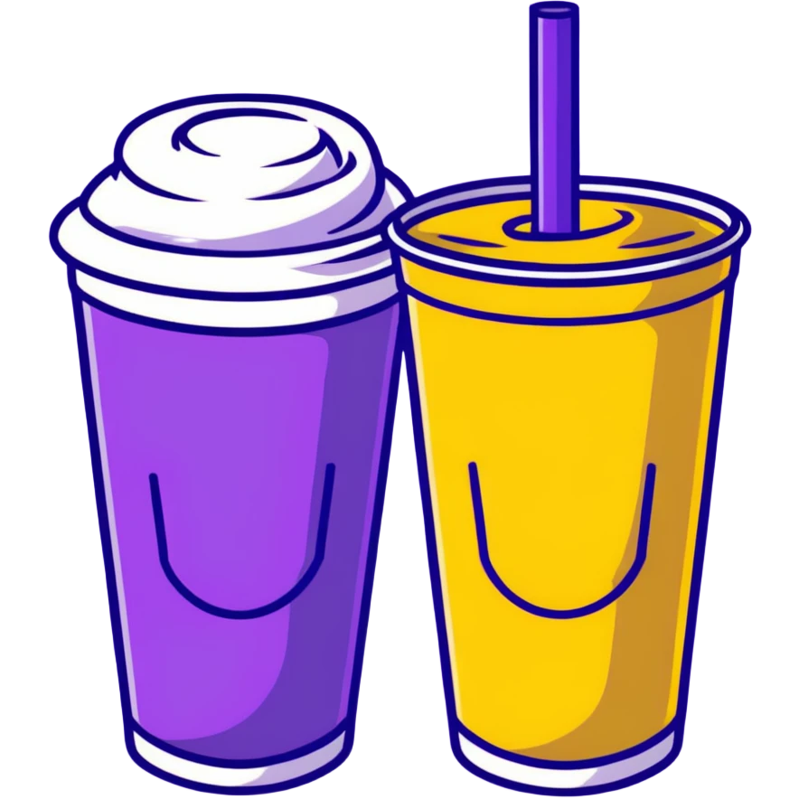purple drink in double cup emoji