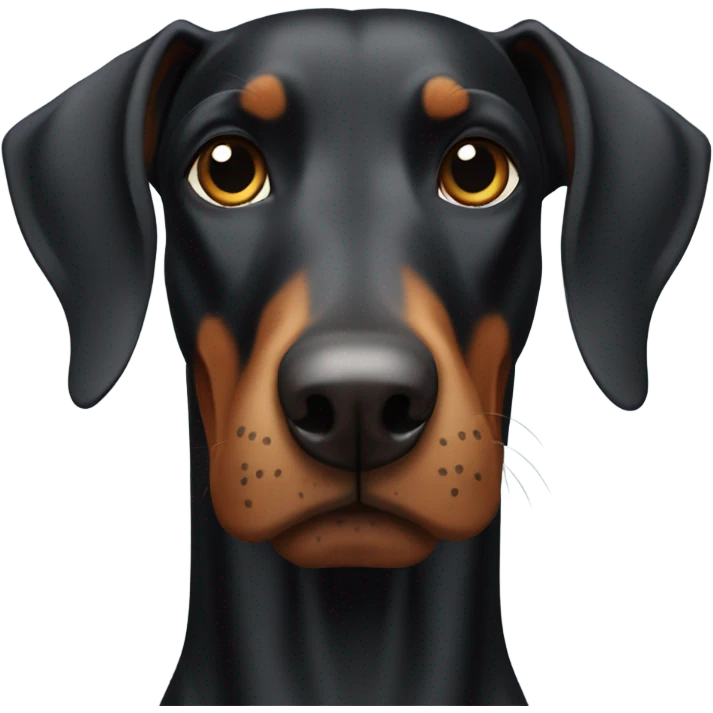 Doberman  emoji