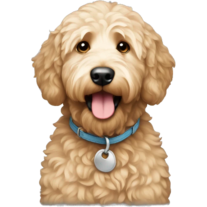Goldendoodle emoji
