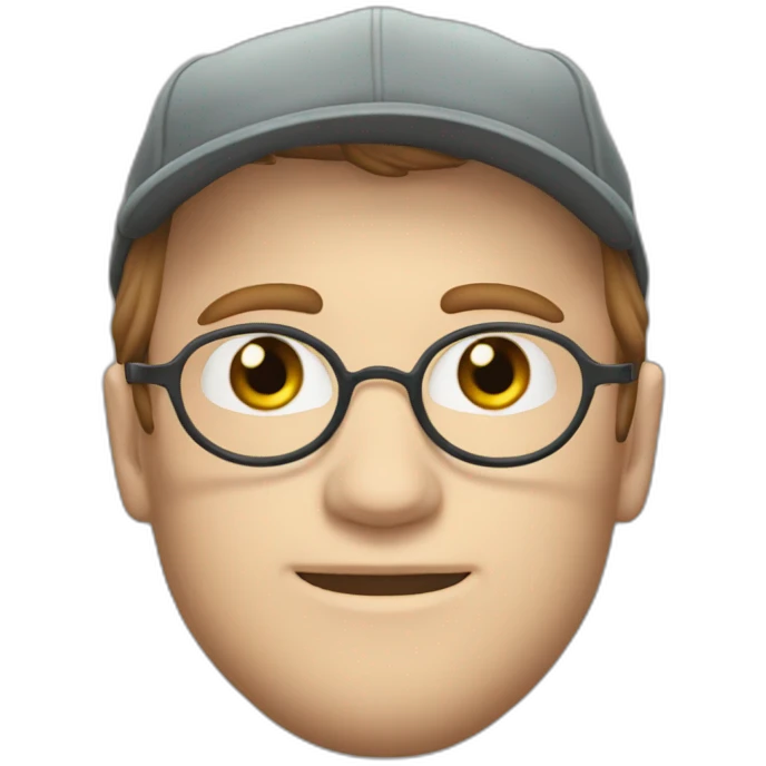 harry potter with him invisibility cap emoji