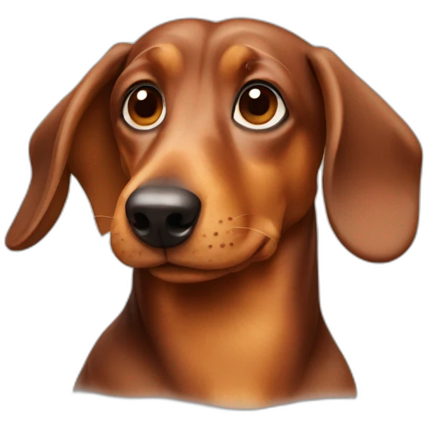 daschund dog emoji