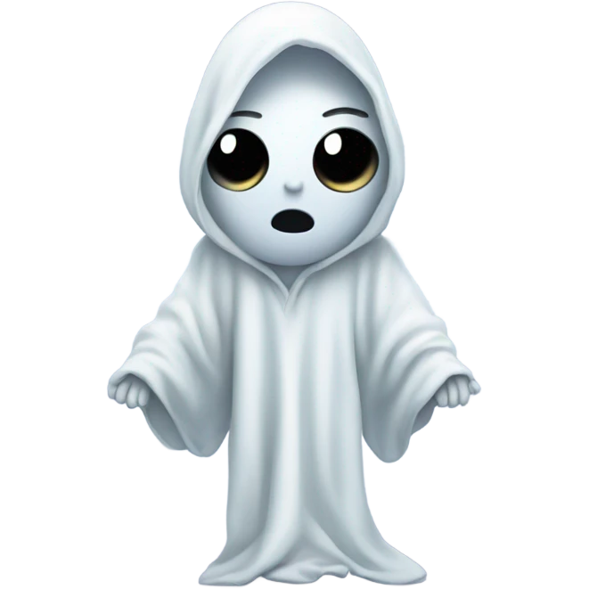 Ghost in pajamas emoji