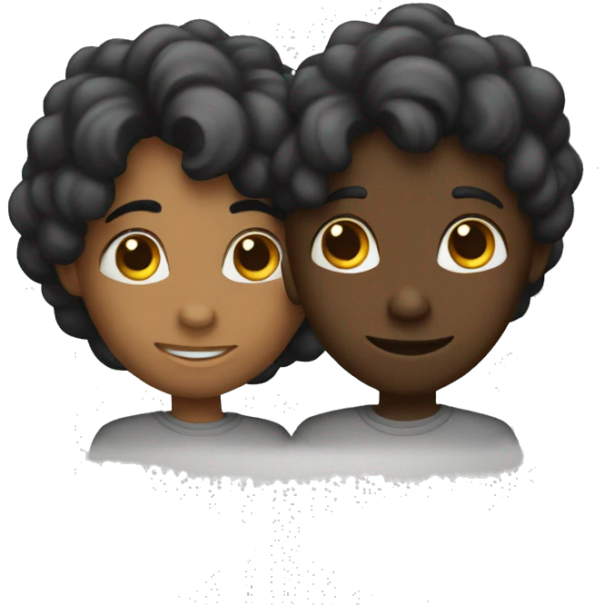 Corazón negro con sentimientos  emoji