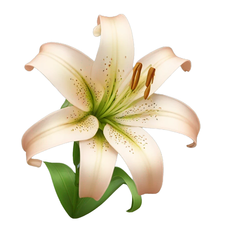 Lilies flower emoji