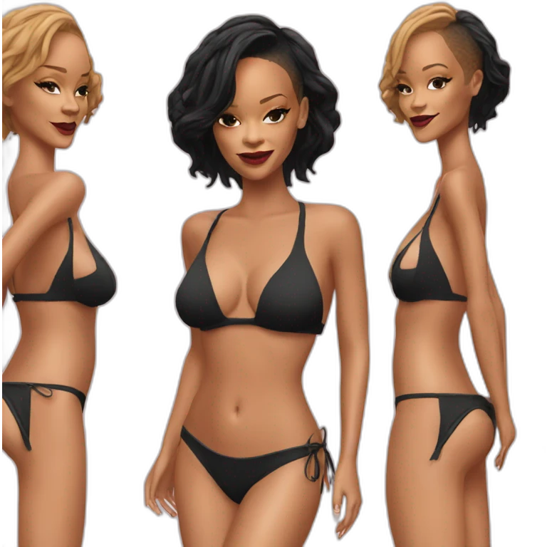 Rihanna bikini emoji