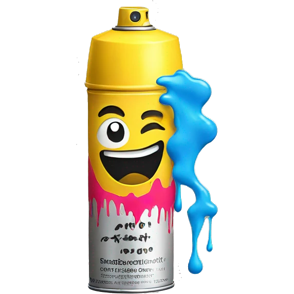 spray paint emoji