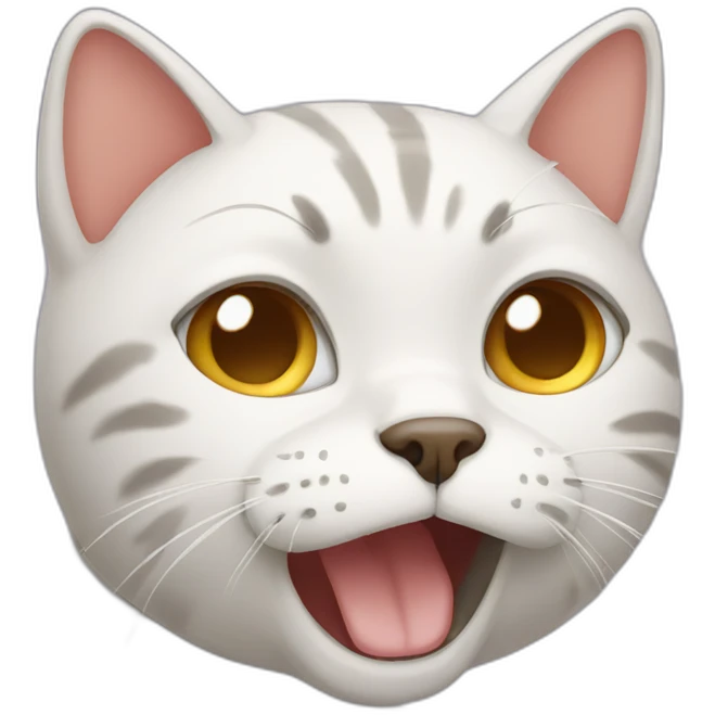 Cat crying emoji