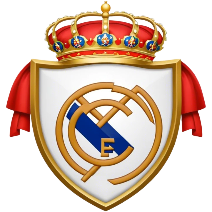 emoji del escudo del madrid emoji