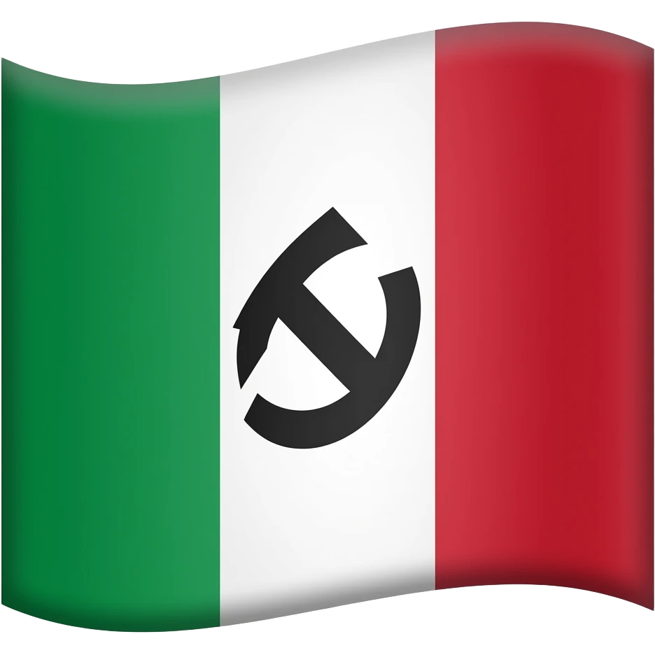 Bandiera italiana fascista emoji