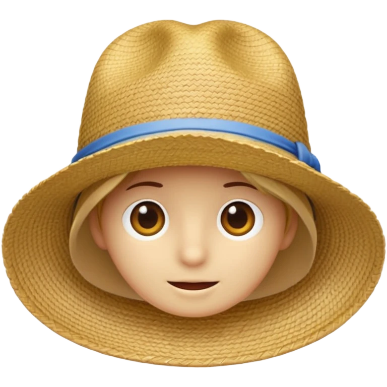 straw hat emoji