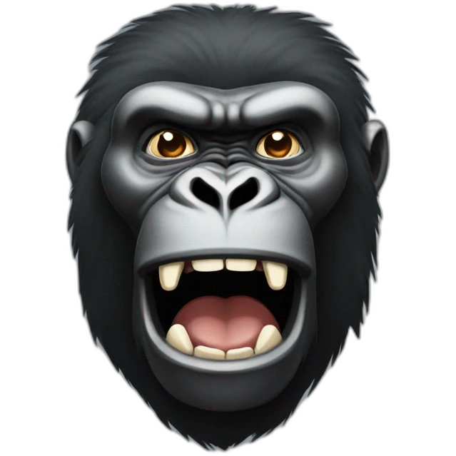 big fist gorilla emoji