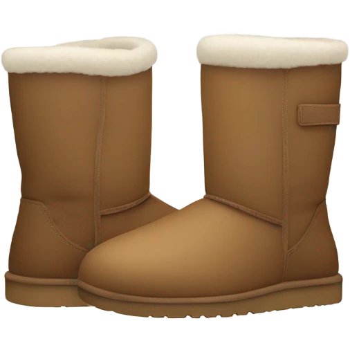 Winter shoes boots ugs emoji