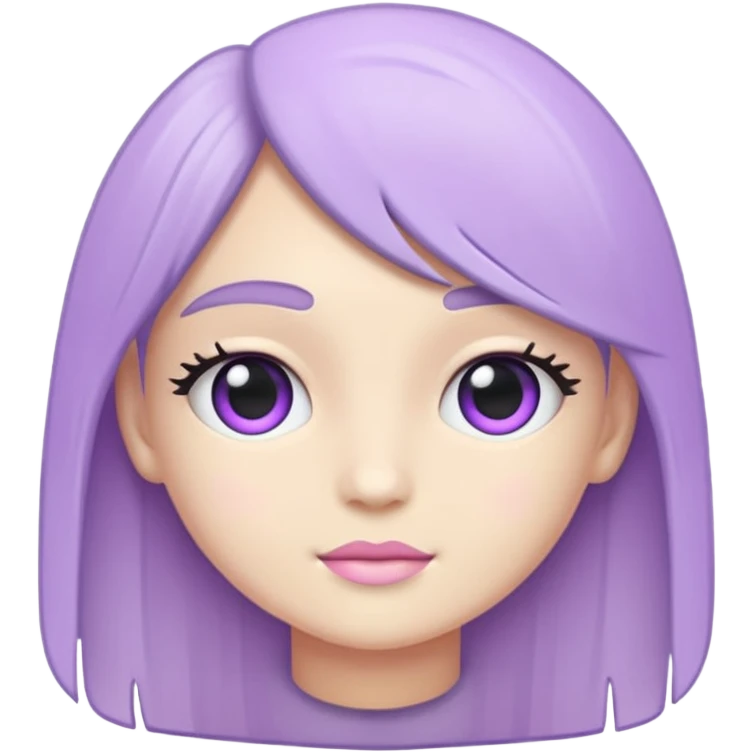 aesthetic pastel purple deco emoji